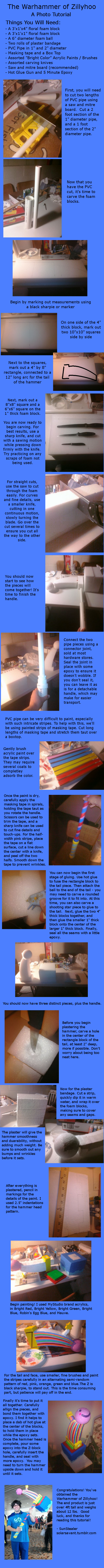 Warhammer of Zillyhoo Prop Tutorial by SolarSavant