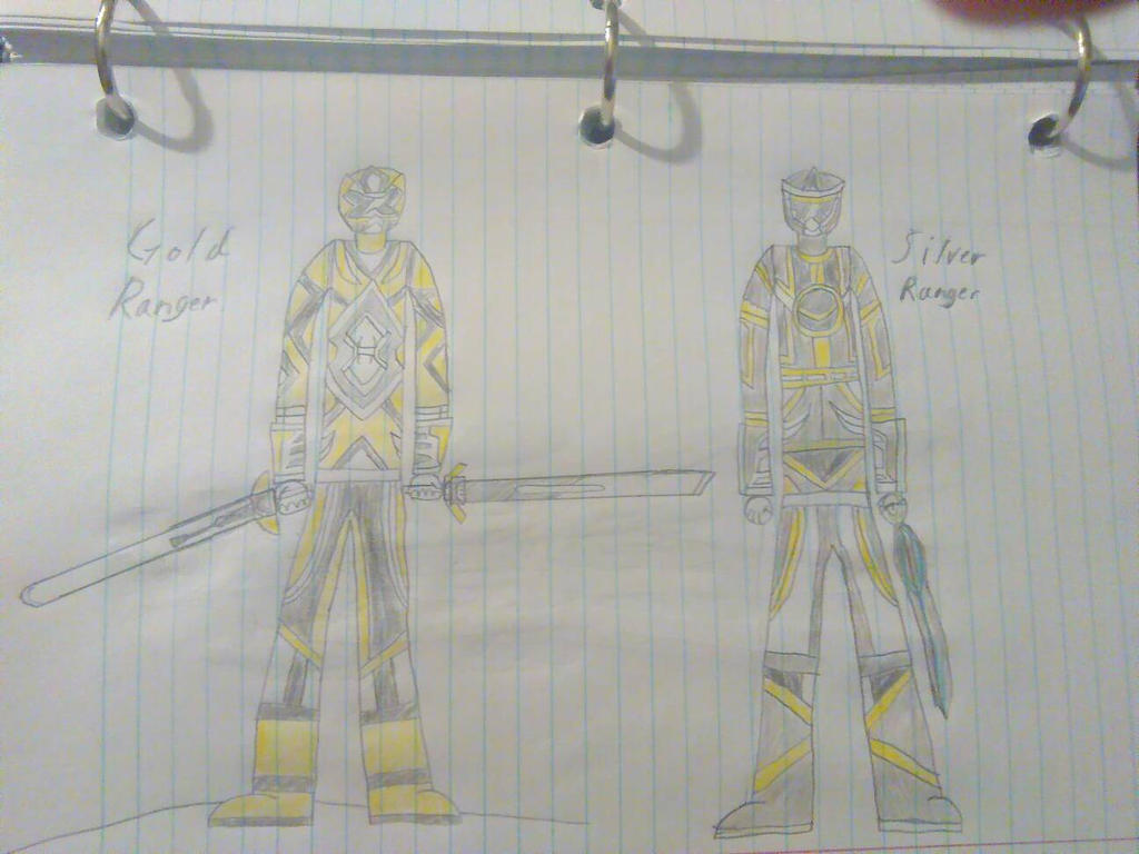 Silver And Gold Ranger Gold and Silver Power Rangers by lightman2120 on DeviantArt