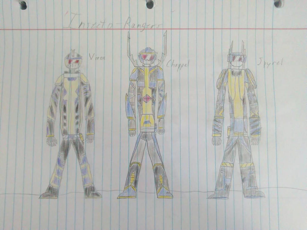 Insecto Rangers by lightman2120 on DeviantArt
