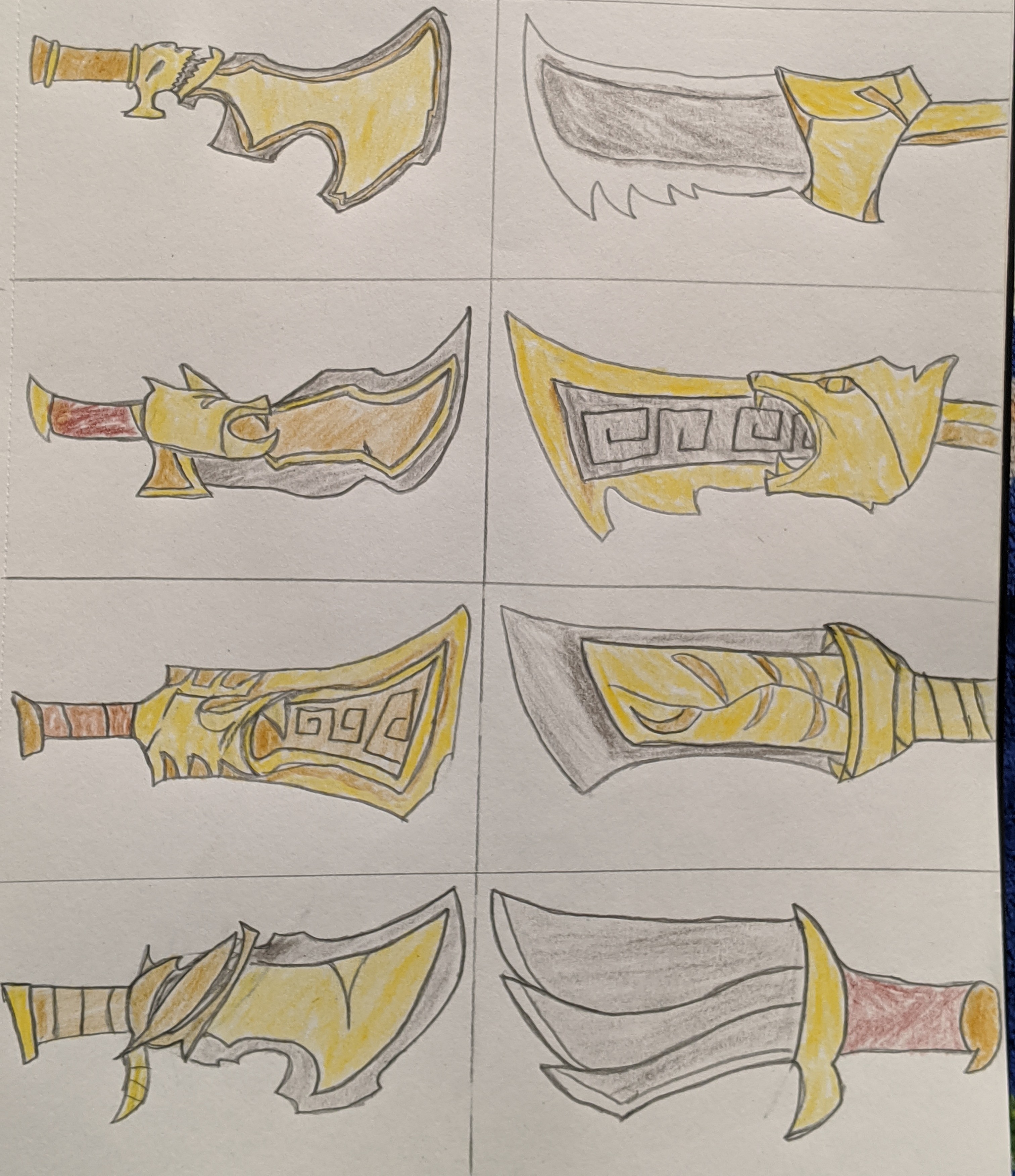 Blade of Olympus (God of War) by Babyfayce on DeviantArt