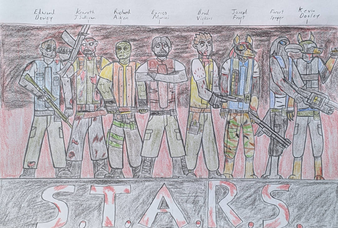 Resident Evil Hell Rising: The Deceased S.T.A.R.S. by lightman2120 on ...