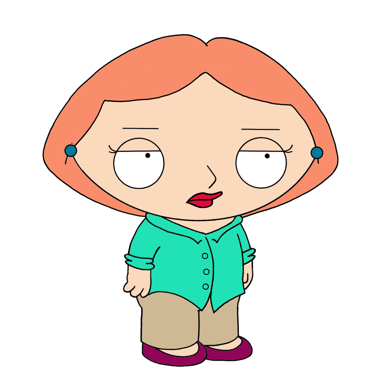 Stewie Graph Stewie Griffin as Lois by lisa859 on DeviantArt