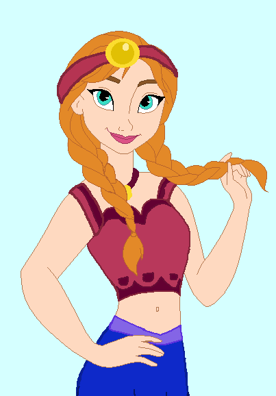 Anna as Jasmine