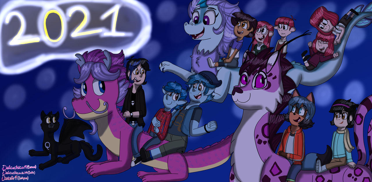 Happy New Year 2021 Gloria By Ladyuran On Deviantart