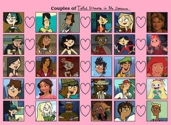 Couples of Total Drama in the Daniverse