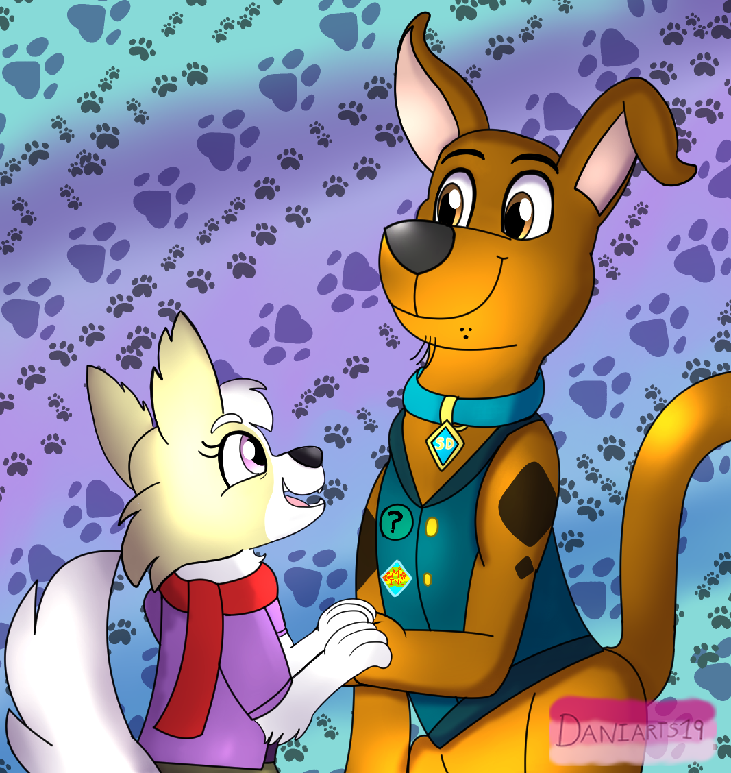 Deviantart Characters Dogs Meeting her favorite Mystery Dog by Daniarts19 on DeviantArt