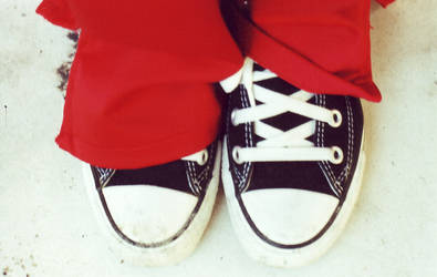 chucks. and pants.