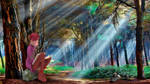 AT: Dexter - A Pretty Day 4 Painting (SmolTeeVee) by blenderenderer