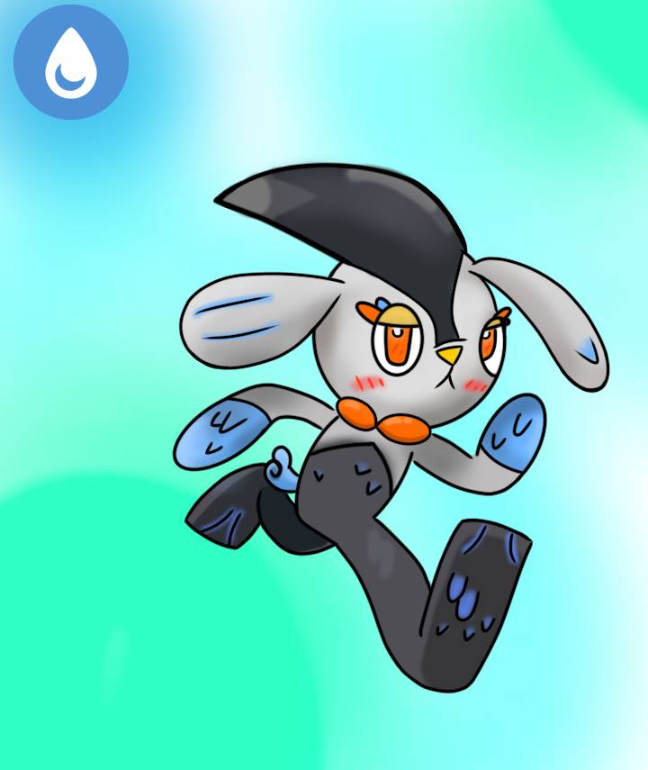 Rabooter the water type of Raboot by Kamedi on DeviantArt