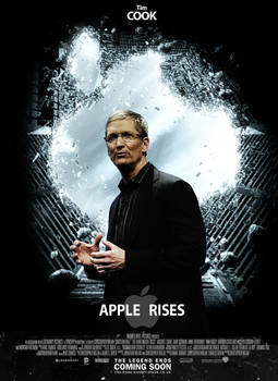 Tim Cook Apple CEO Batman Rises Parody