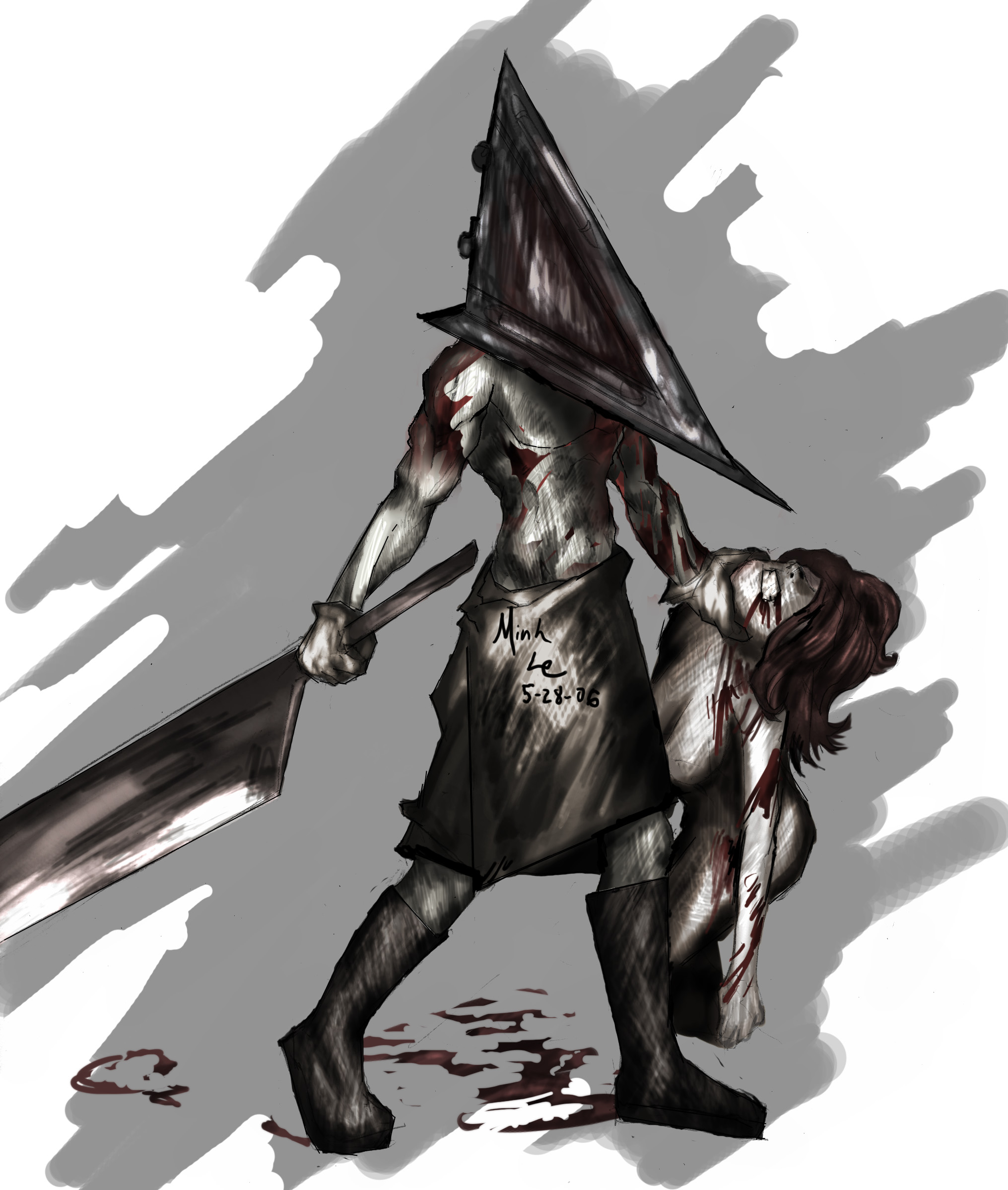 Pyramid Head bloody version