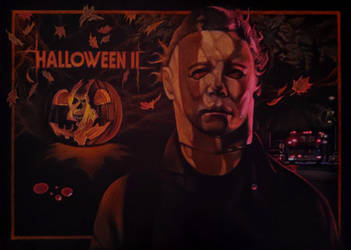 Halloween 2 Michael Myers Artwork