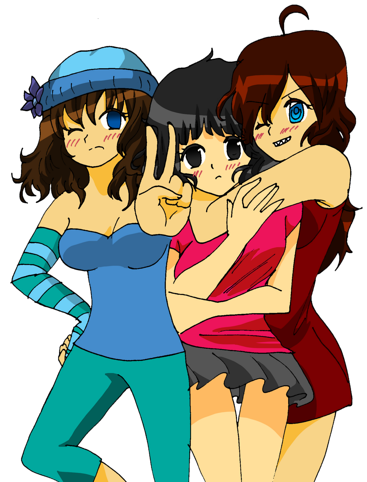 Mizuko, Terri y Maddie