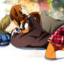 [(( APH ))] Gakuen Hetalia  UsaMex