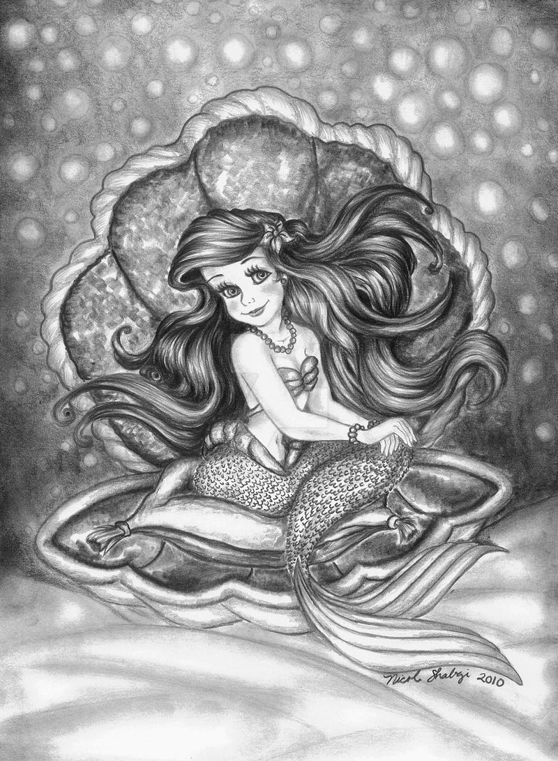 Ariel In Shell Ariel in a Shell by linus108Nicole on DeviantArt