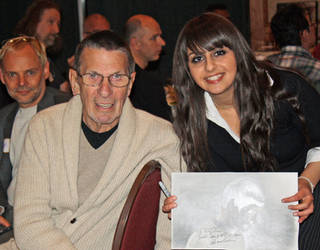 Meeting Leonard Nimoy 4