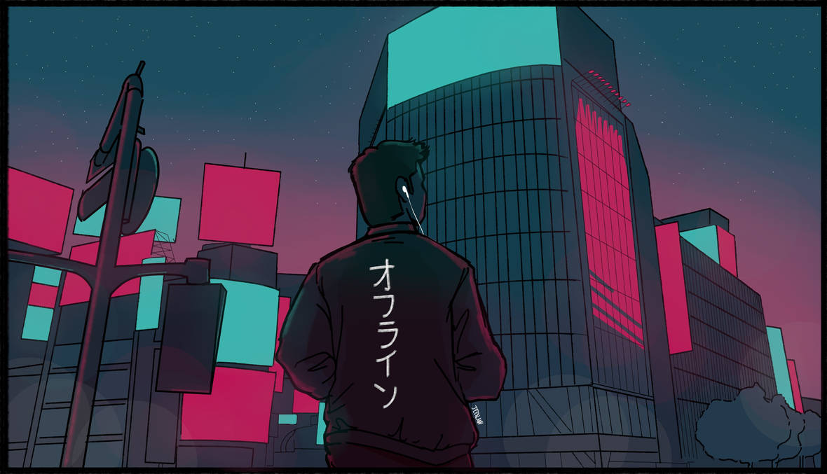 Offline. by ArbitraryLabby on DeviantArt