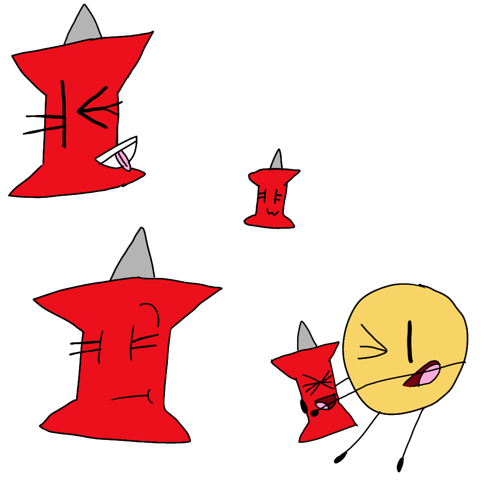 Three Bfdi Pin Bfdi Pin Middle Finger at Jake Congreve blog