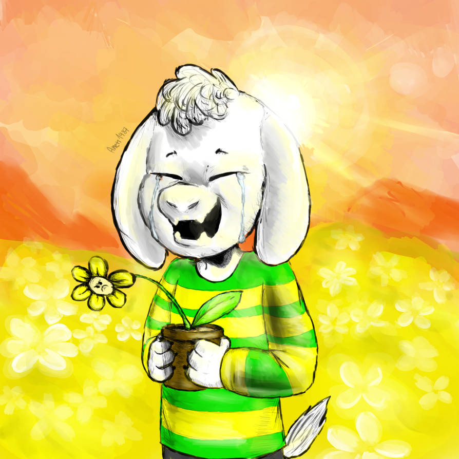 Asriel UNDERTALE by Anett1987 on DeviantArt