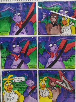 A late night walk FNaF fan-comic (part 6)