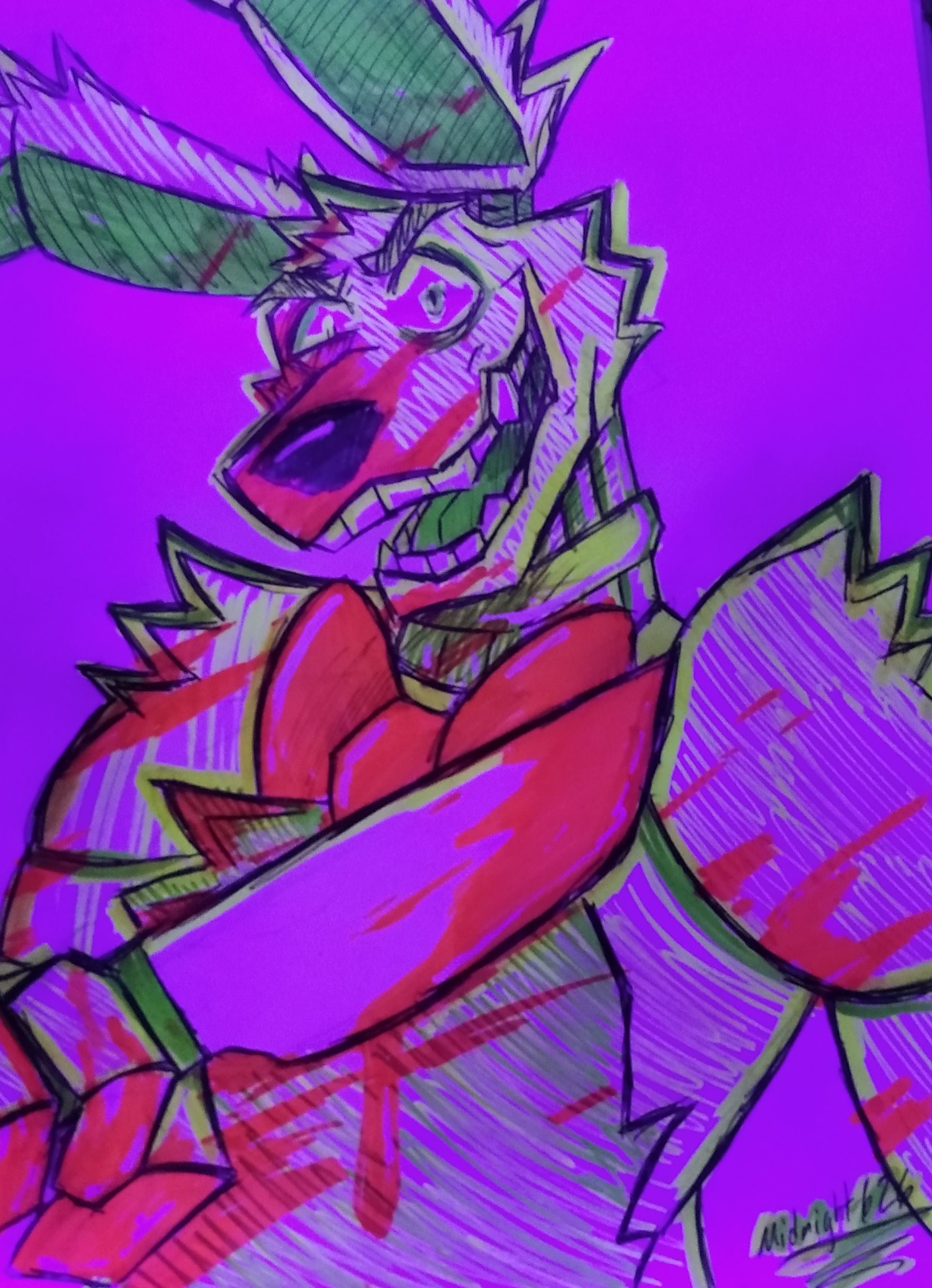 Spring Trap Angst Springtrap from SaD by midnight626 on DeviantArt