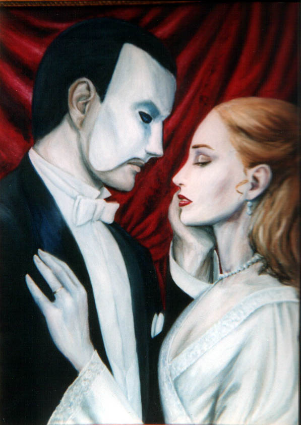 phantom of the opera painting