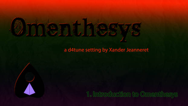 Omenthesys 01
