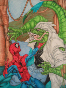 Spiderman Vs The Lizard