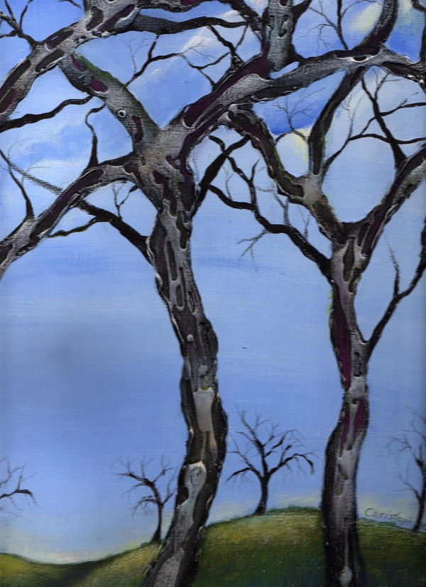 Silver Tree by Hillustration on DeviantArt