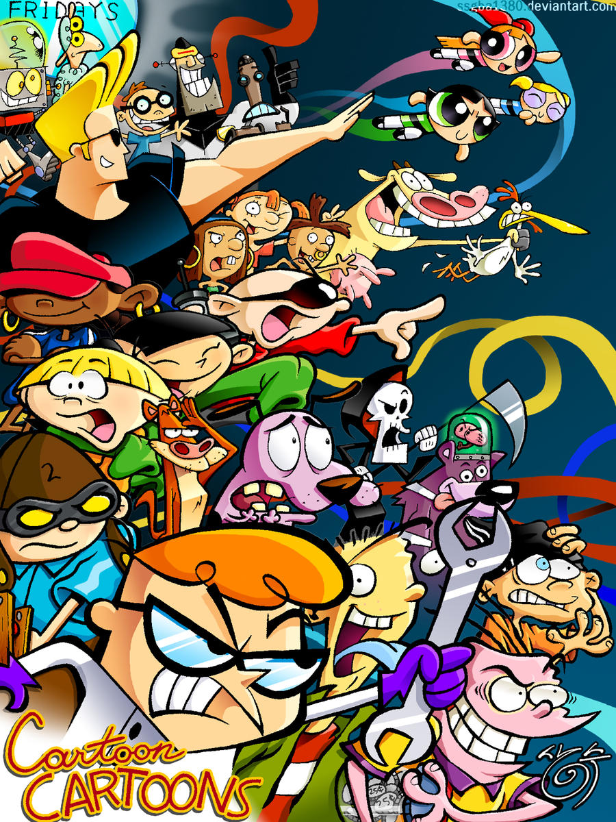 Cartoon CARTOONS - color by pure1water on DeviantArt