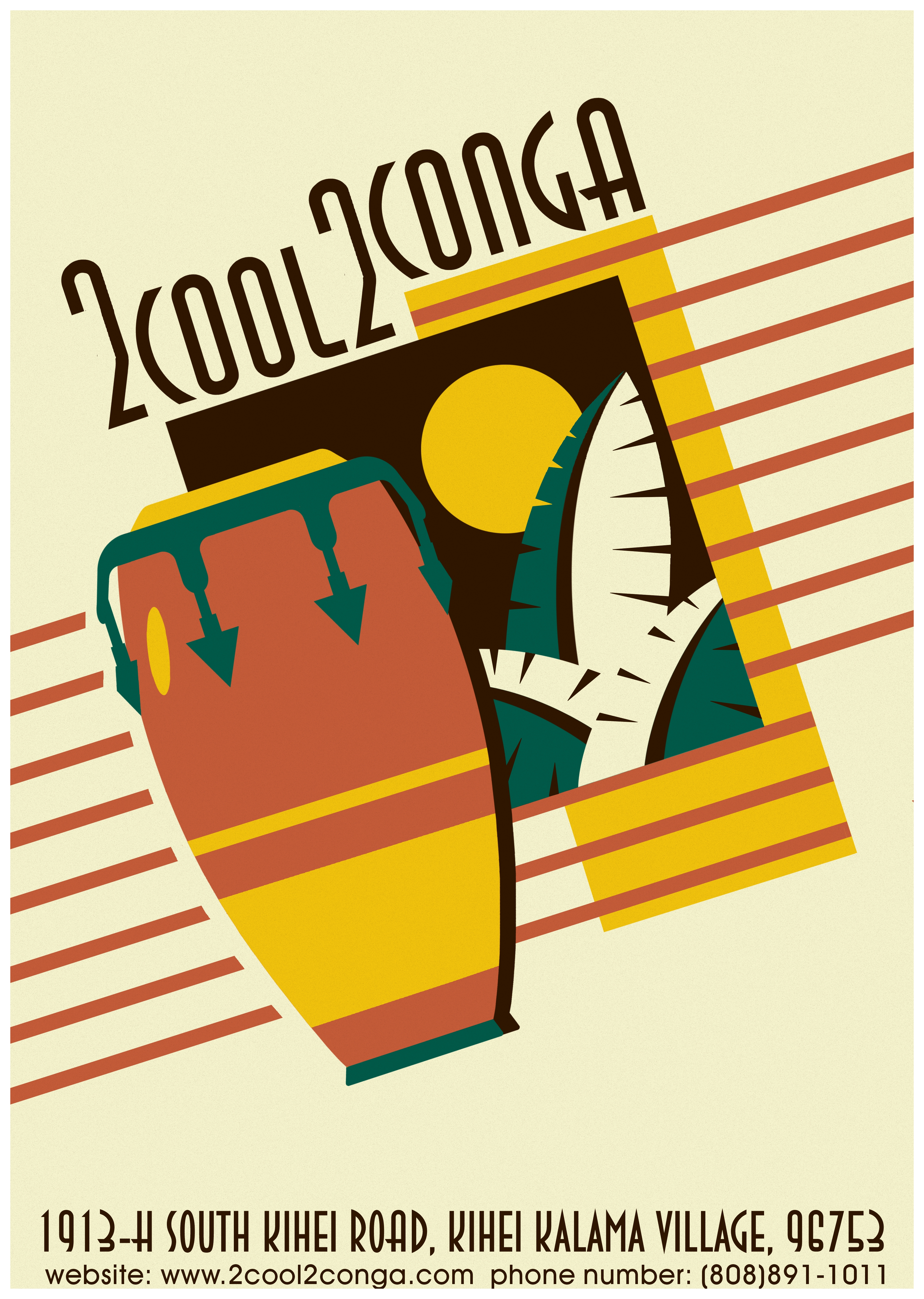 2cool2conga Poster