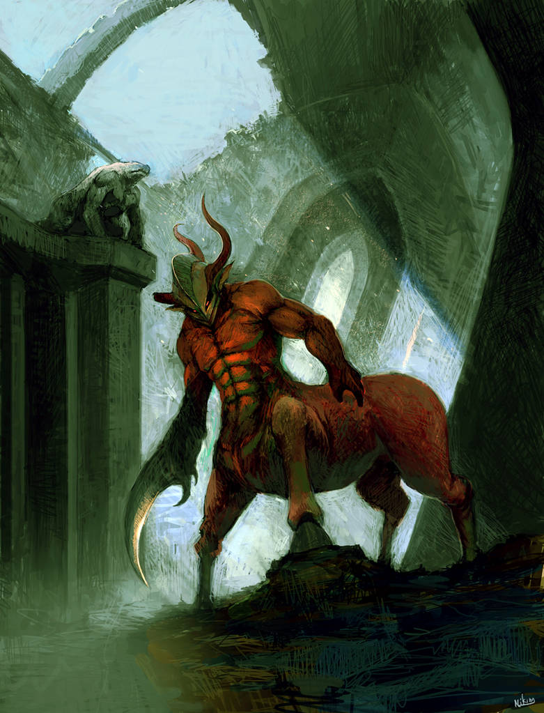 Centaur Animorph Hybrid Centaur by Niking on DeviantArt