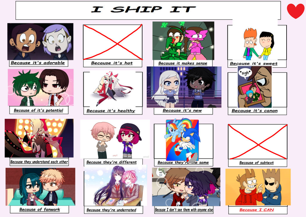 I ship it because (Template) by Clinton367 on DeviantArt
