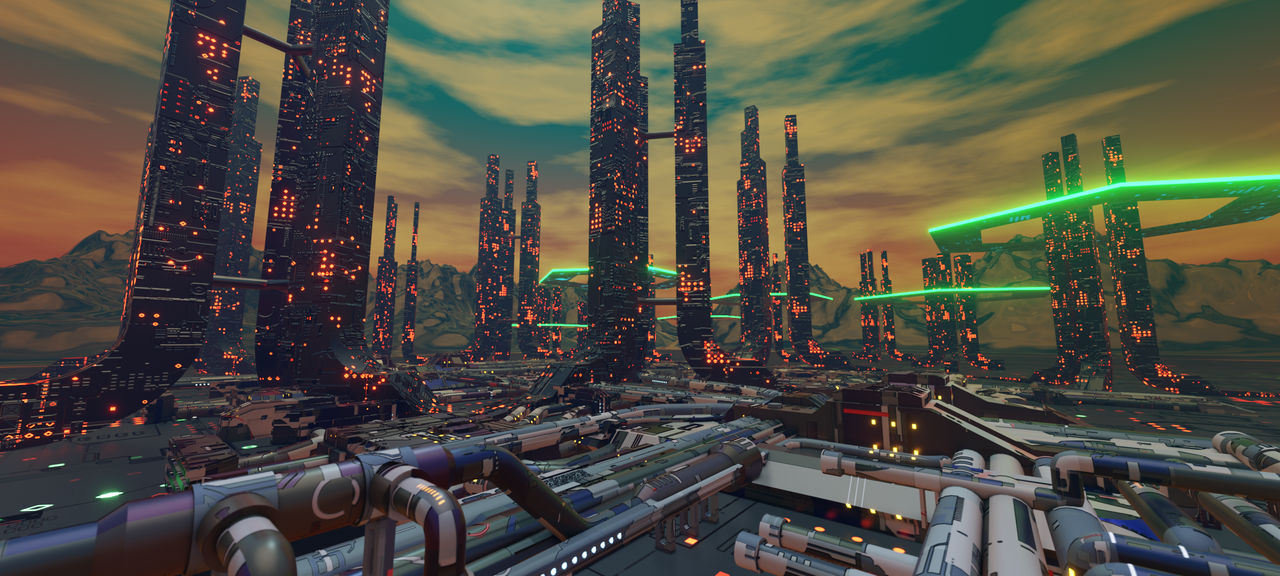 Futuristic region. by szymonkonstruktor on DeviantArt