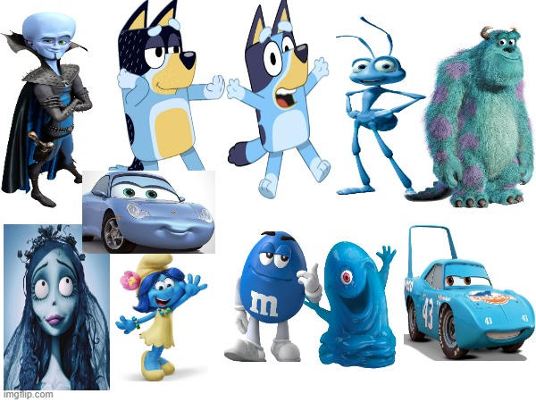 My favourite blue characters by StarWarsFan2002 on DeviantArt