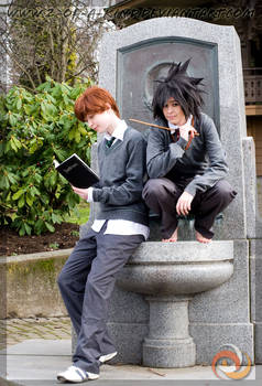 Death Note at Hogwarts?