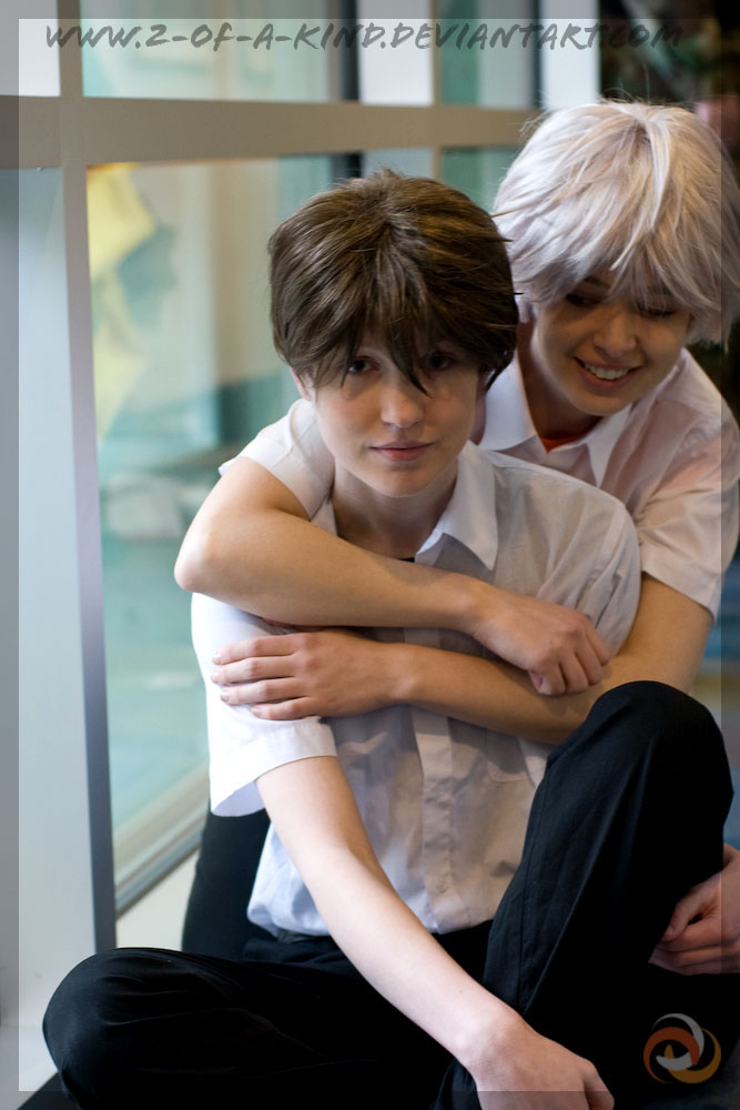 Shinji and Kaworu