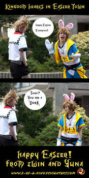 Easter with Sora and Roxas