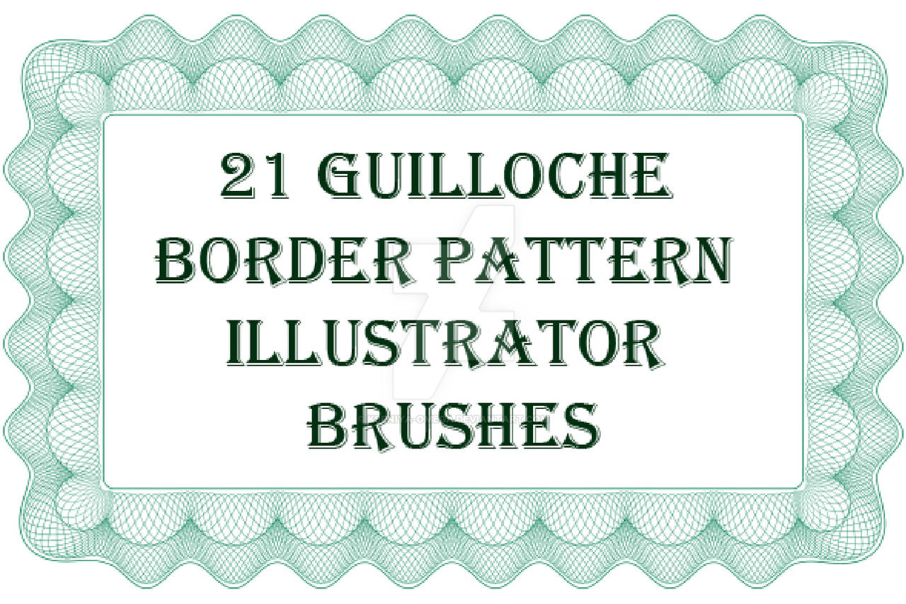 21 Guilloche Border Pattern Adobe Illustrator Brus By Kseniya Omega On Deviantart 21 Guilloche Border Pattern Adobe Illustrator Brus By Kseniya Omega On Deviantart