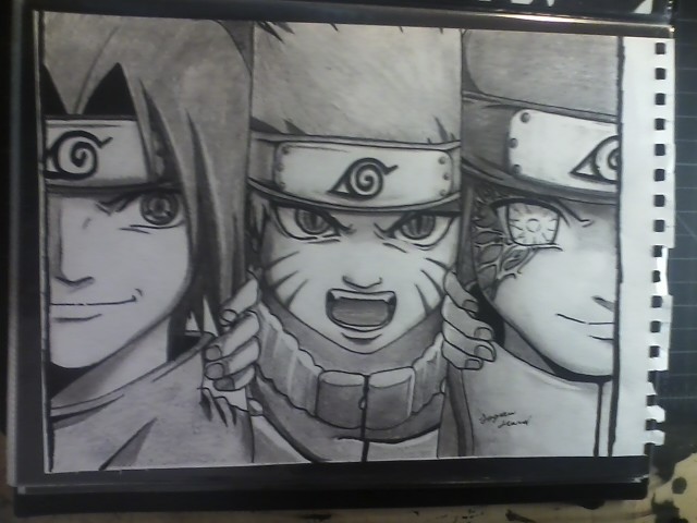 Naruto, Sasuke - Desenho  Naruto painting, Naruto sketch, Naruto uzumaki  art