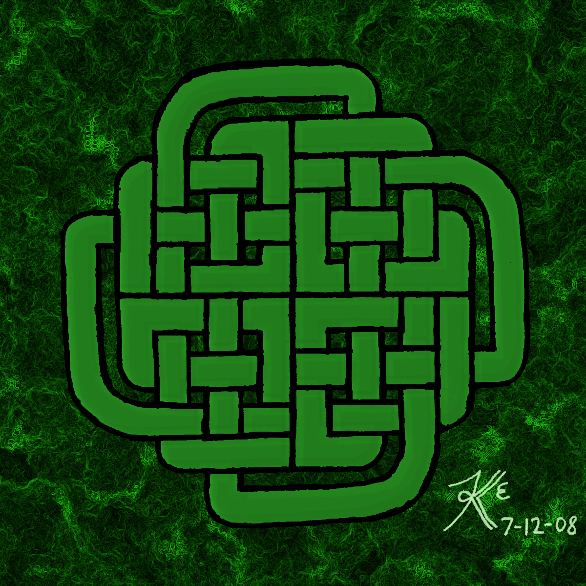Untitled Celtic Knot 5 by Abadoss