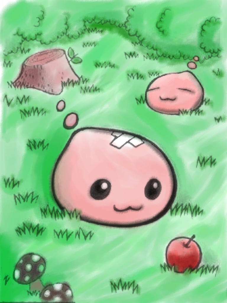 poring card by iveroon on DeviantArt