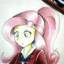 Fluttershy de la escuela cristal