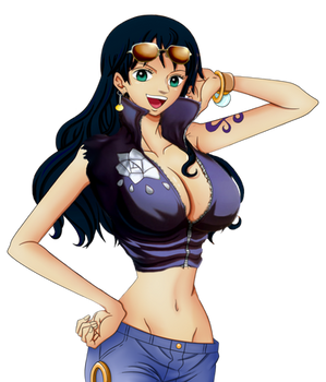 Nami - Nico Robin Potara Fusion