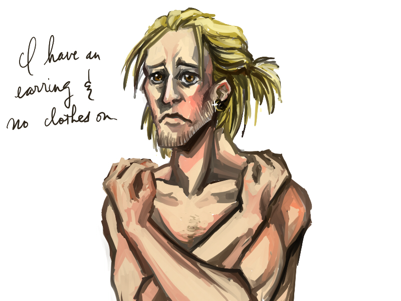 Nude Anders with Earring LS by PayRoo on DeviantArt