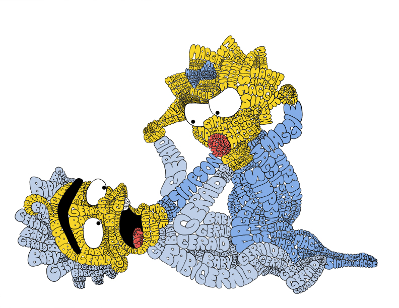 Maggie Simpson Vs Baby Gerald By Darkadobe On Deviantart Maggie Simpson Vs Baby Gerald By Darkadobe On Deviantart