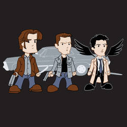 Rex Blox - Sam, Dean, Castiel