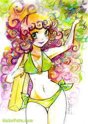 HoneyComb - SketchBrunch 4 by Mako-Fufu