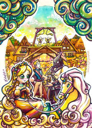 .:Grimm Brothers - The Golden Bird :. by Mako-Fufu