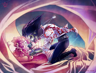 .: Sleep Paralysis :. commission by Mako-Fufu